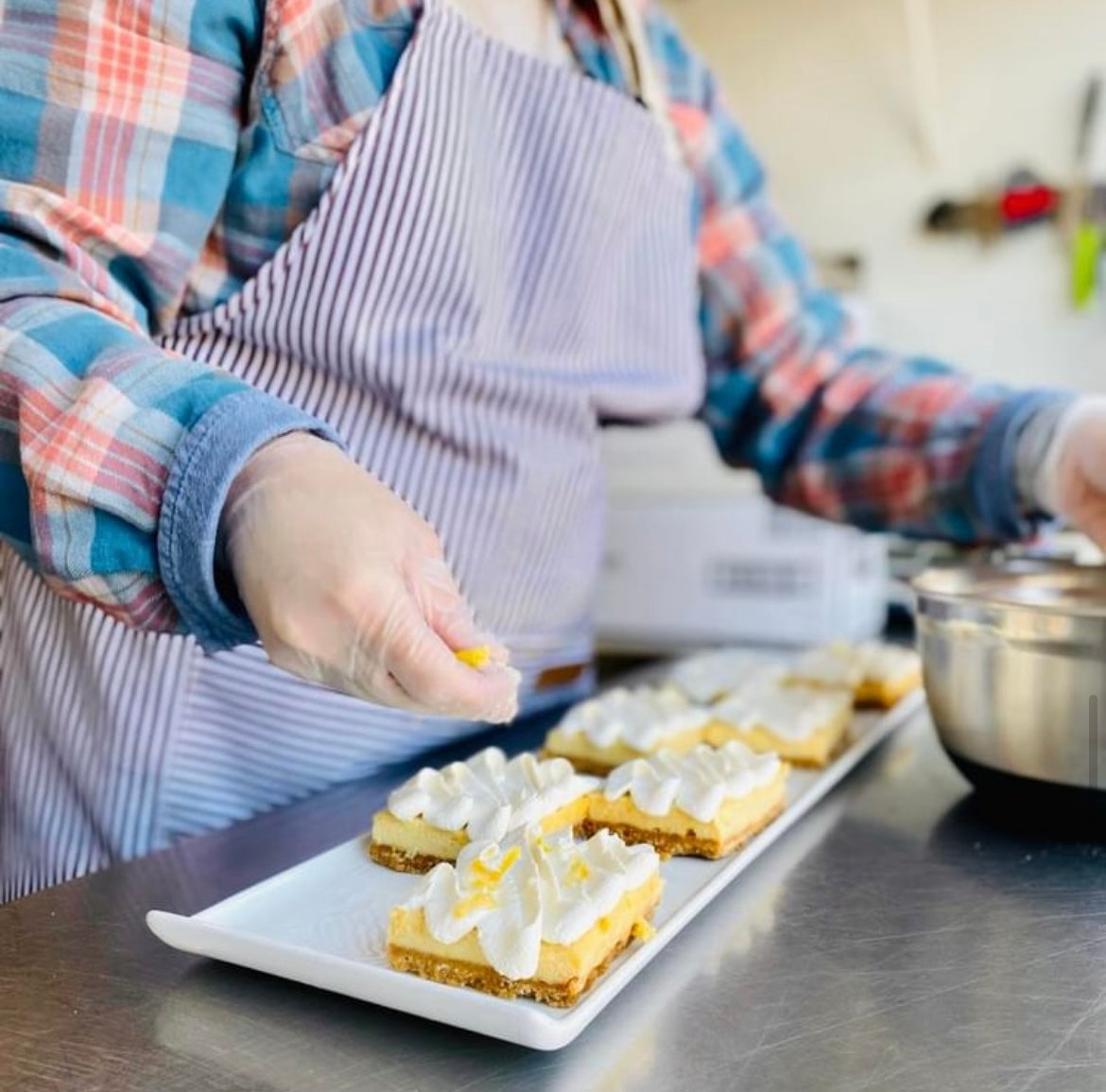 Lemon Pie Bar Sugaree’s Bakery