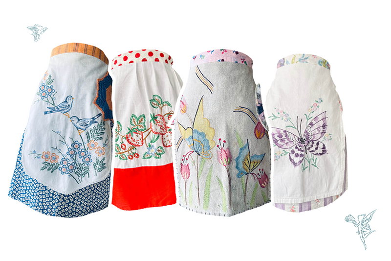 Handmade aprons bring joy to your kitchen