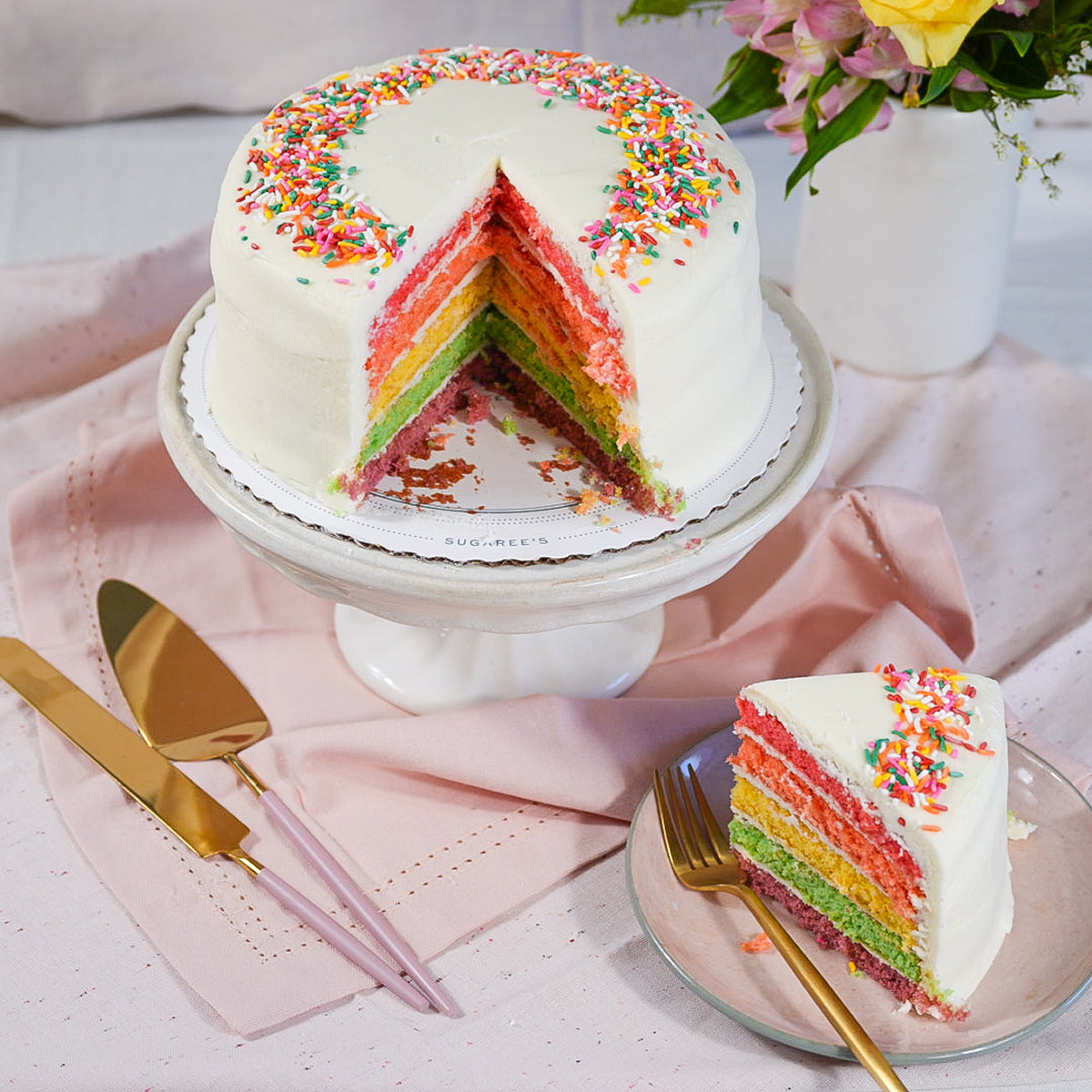 Rainbow Cake
