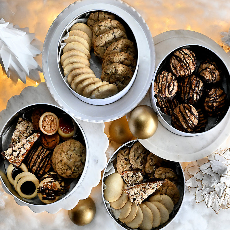 Fill-Your-Own Holiday Cookie Tins